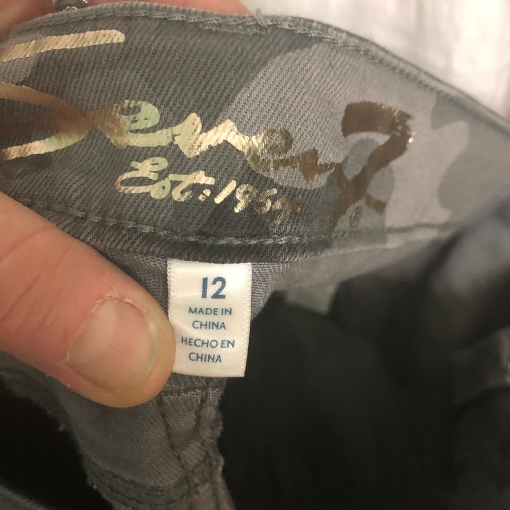 Seven 7 Gray Camo Pants - Picture 7 of 7